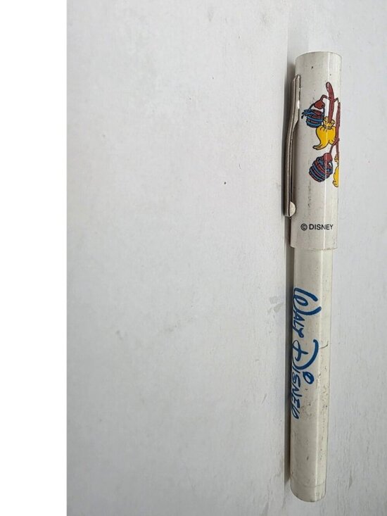 Disney Other - Sorcerer Mickey Donald Duck Disney Home Video Marker Pen White Plastic